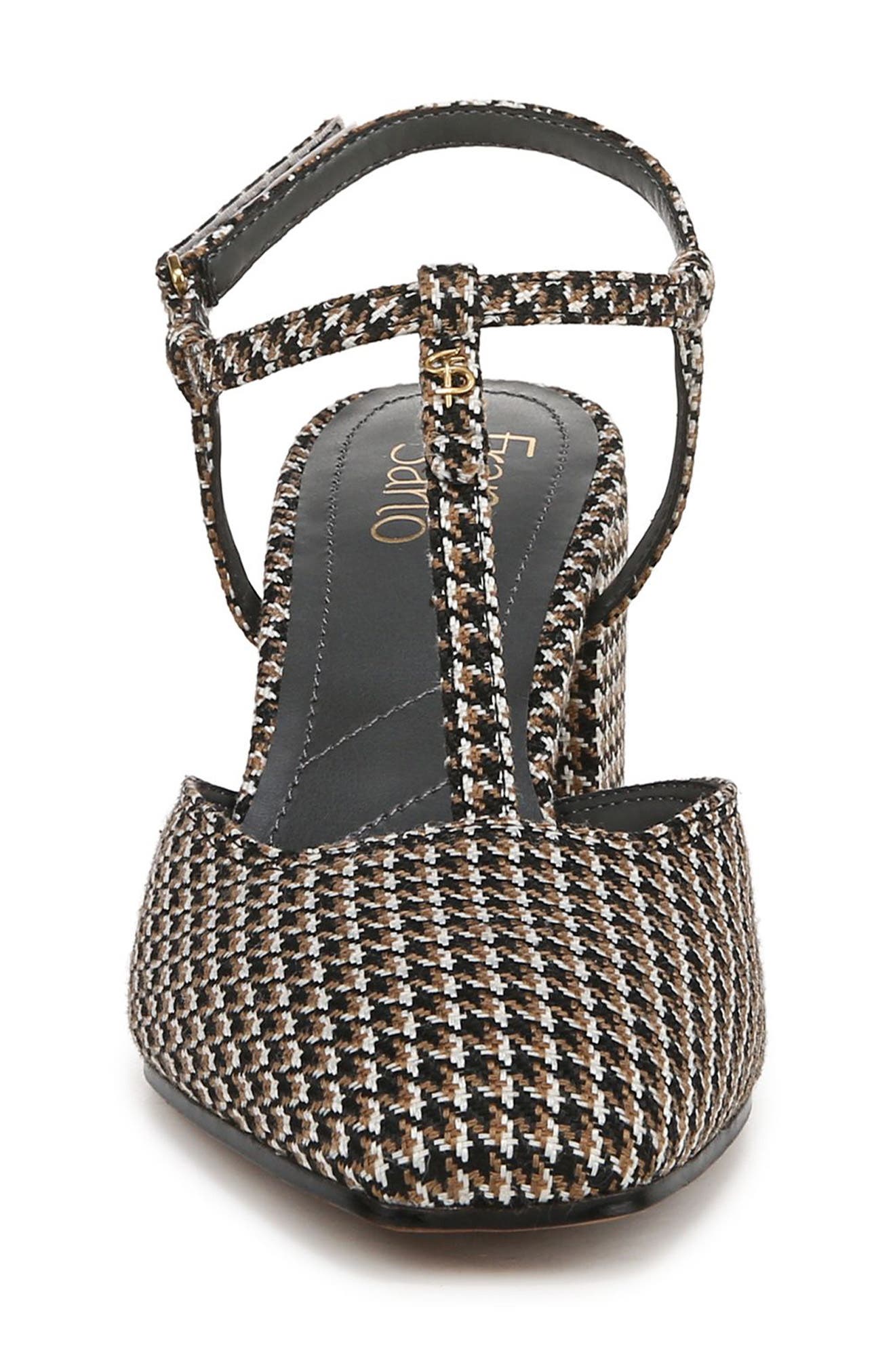 Franco Sarto Tasha T-Strap Pump, Alternate, color, Black Multi