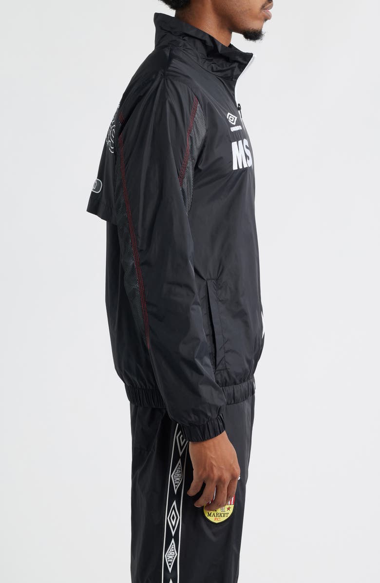 MARKET x Umbro Track Jacket, Alternate, color, Black/ Vermil
