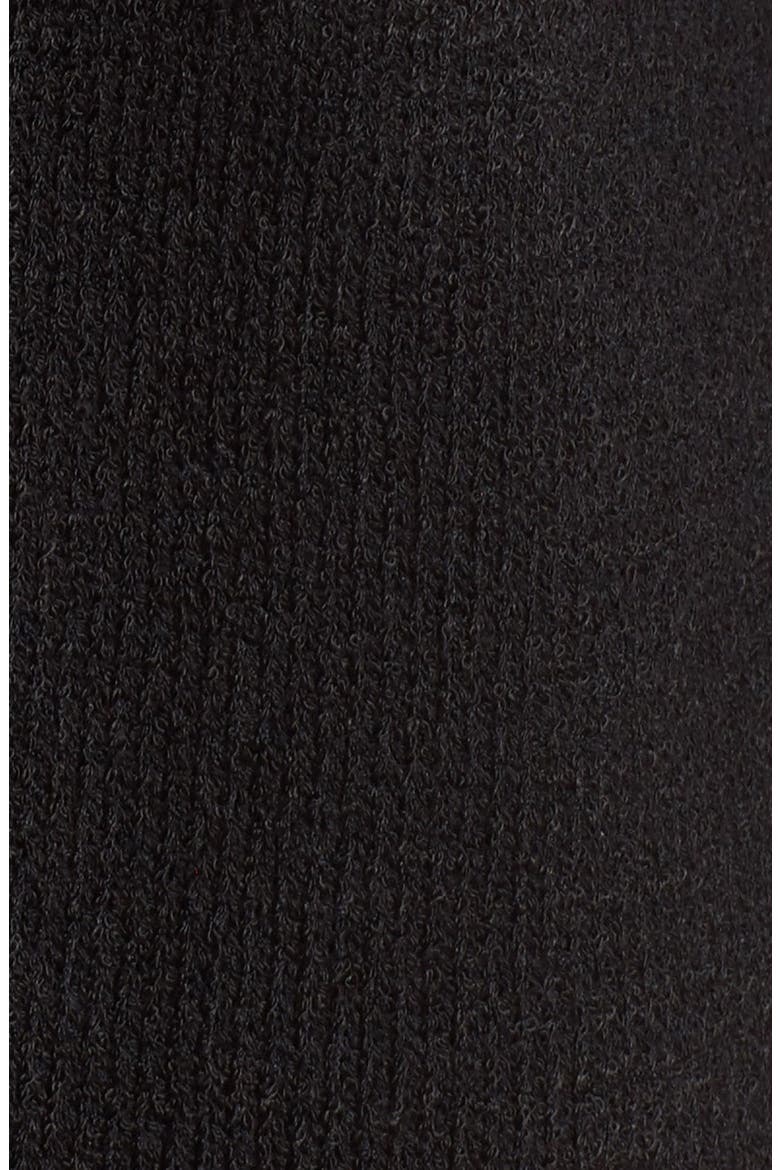 ASTR Lace-Up Sweater, Alternate, color, BLACK