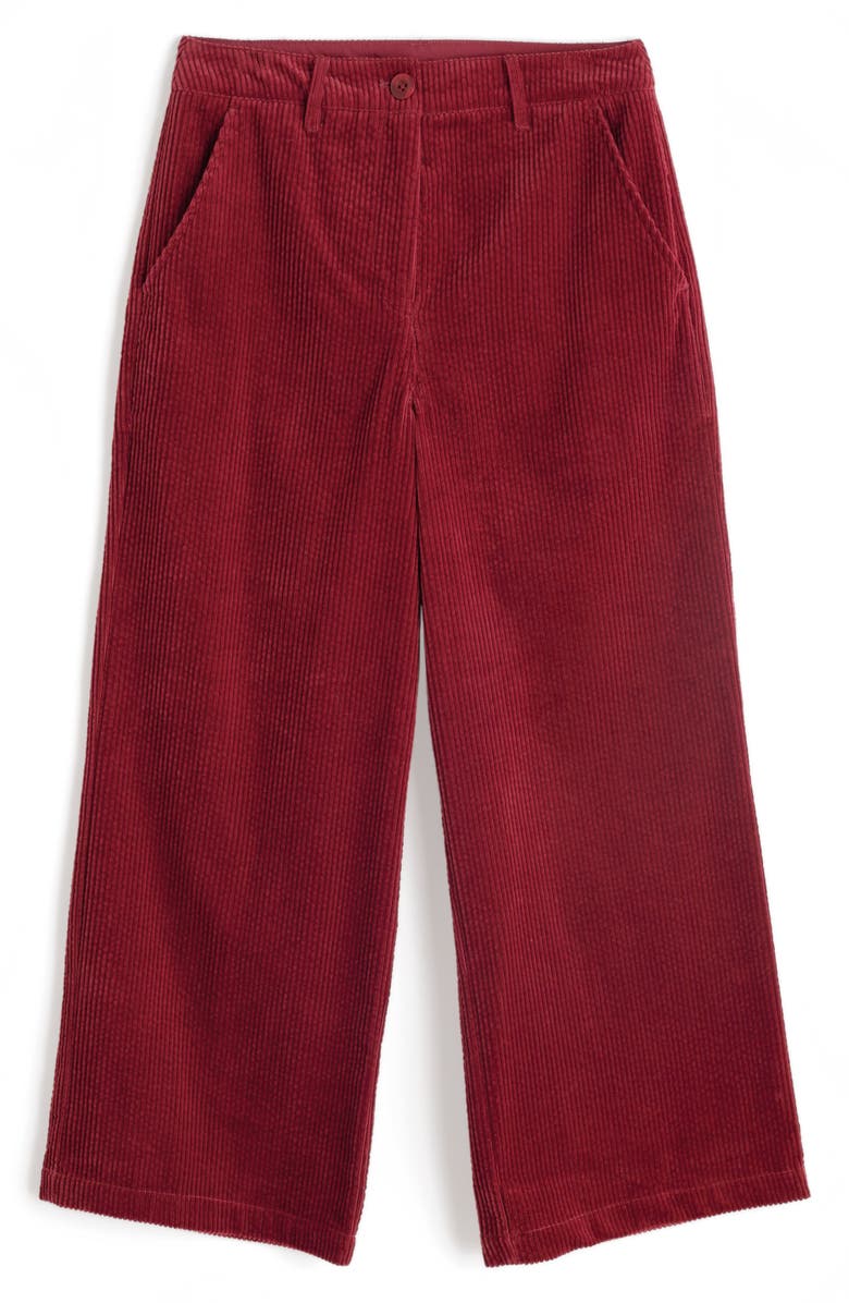 Seasalt Cornwall Asphodel Crop Wide Leg Corduroy Pants, Alternate, color, 