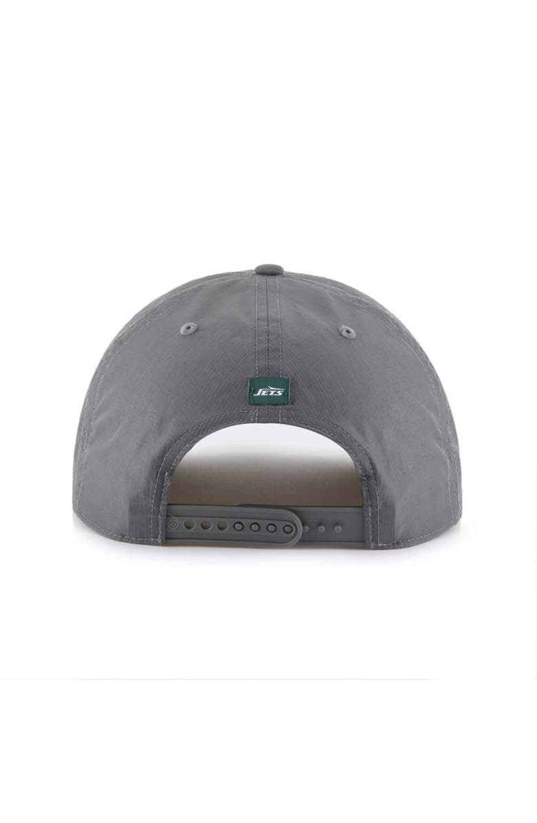 '47 Men's '47 Gray New York Jets Suburbia Hitch Adjustable Hat, Alternate, color,