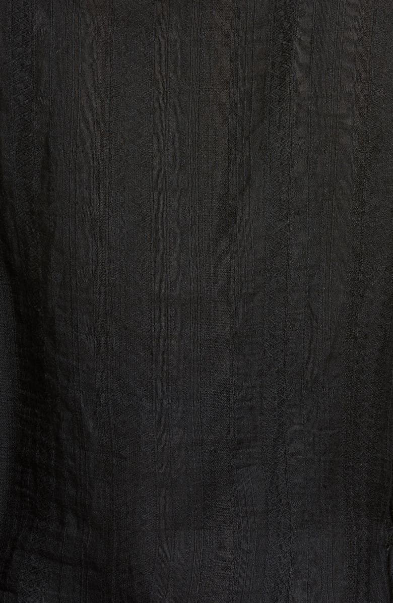 Robin Piccone Michelle Mandarin Collar Cover-Up Caftan, Alternate, color,