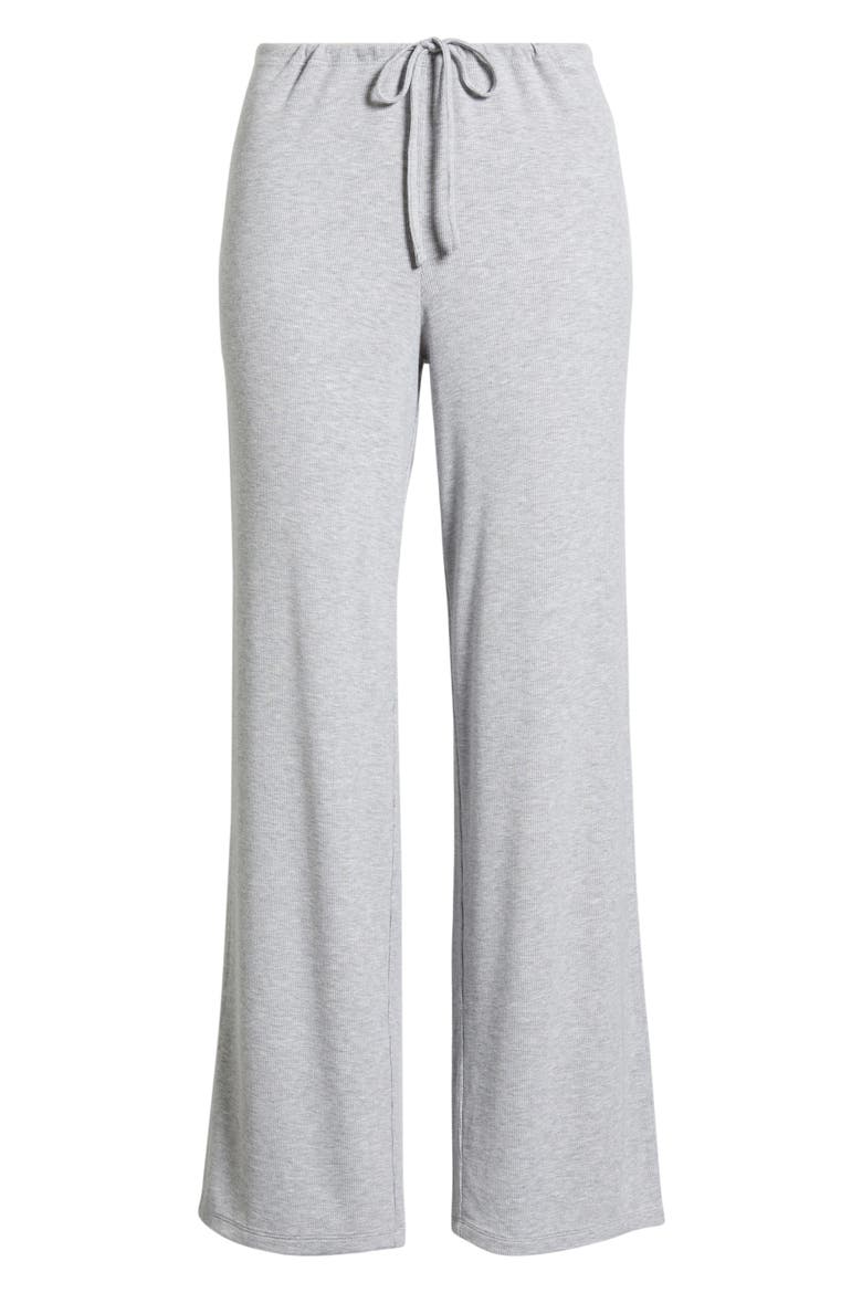 Daydream Rib Lounge Pants, Alternate, color, GREY HEATHER