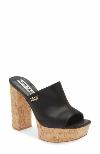 KARL LAGERFELD PARIS Hensley Platform Sandal
