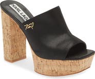 KARL LAGERFELD PARIS Hensley Platform Sandal