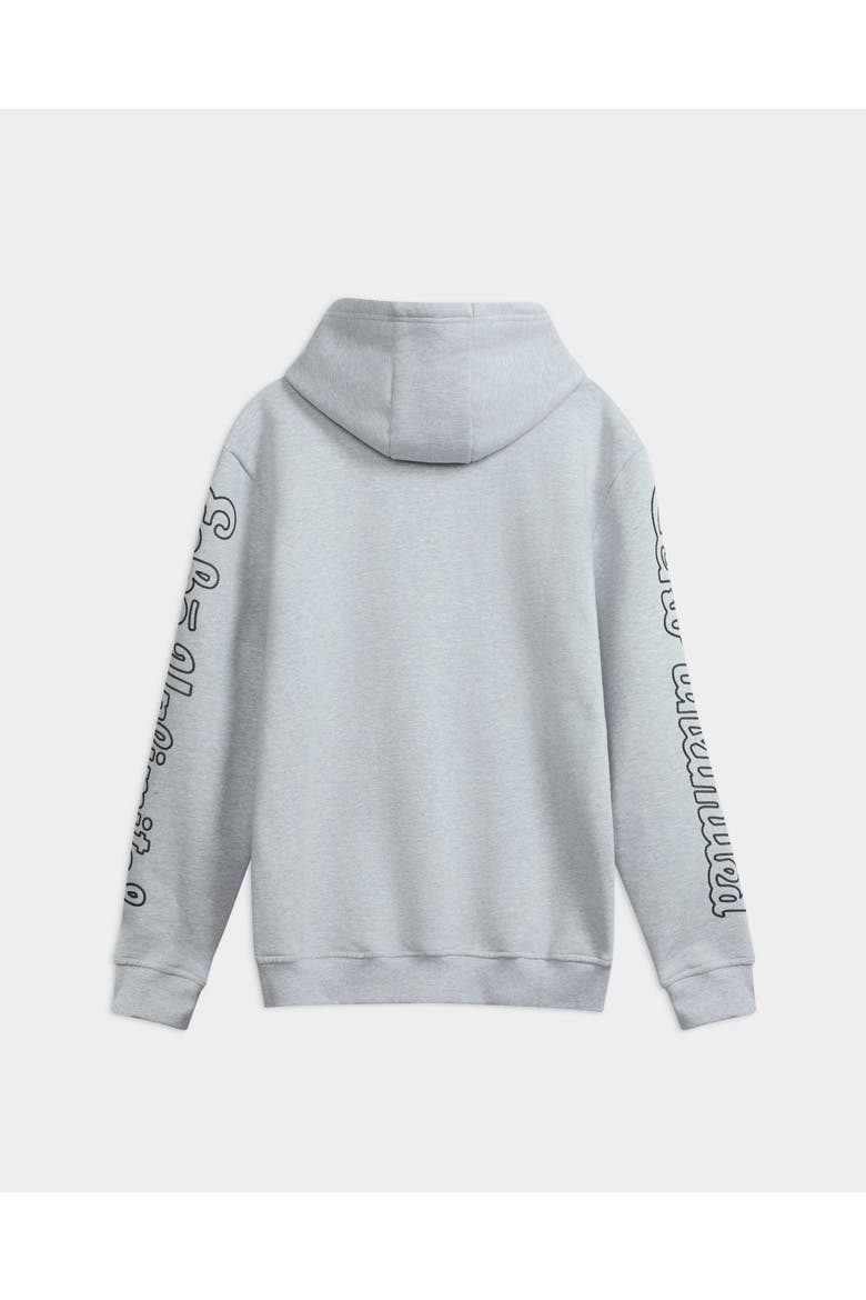 Core Puff Chainstitch Hoodie, Alternate, color, Grey Heather