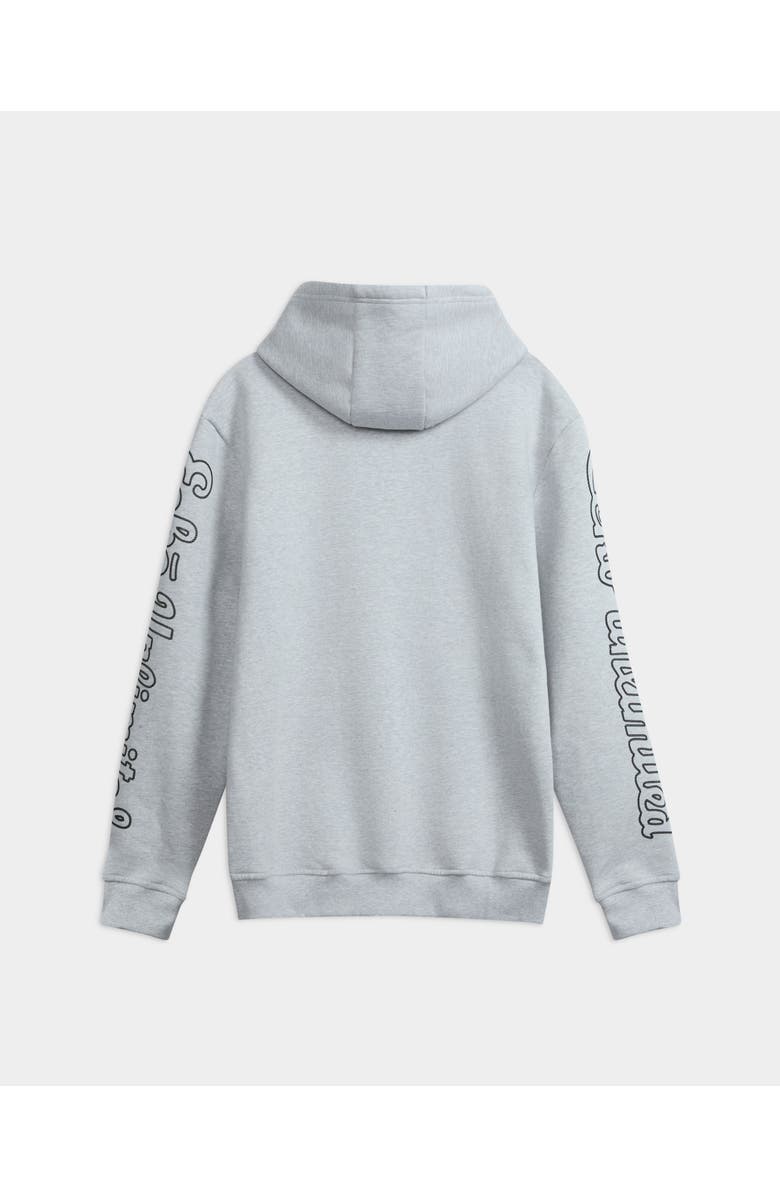 ECKO Core Puff Chainstitch Hoodie, Alternate, color, Grey Heather