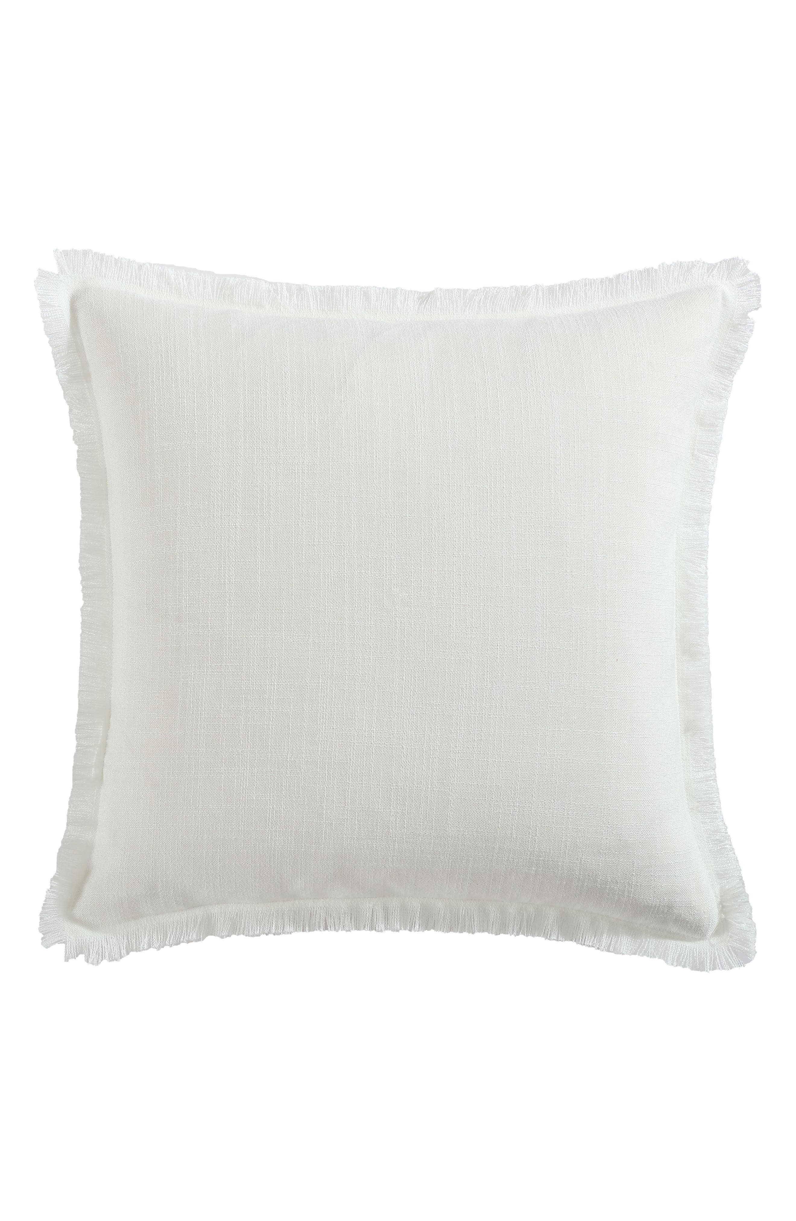 VCNY HOME Fringe Trim Accent Pillow