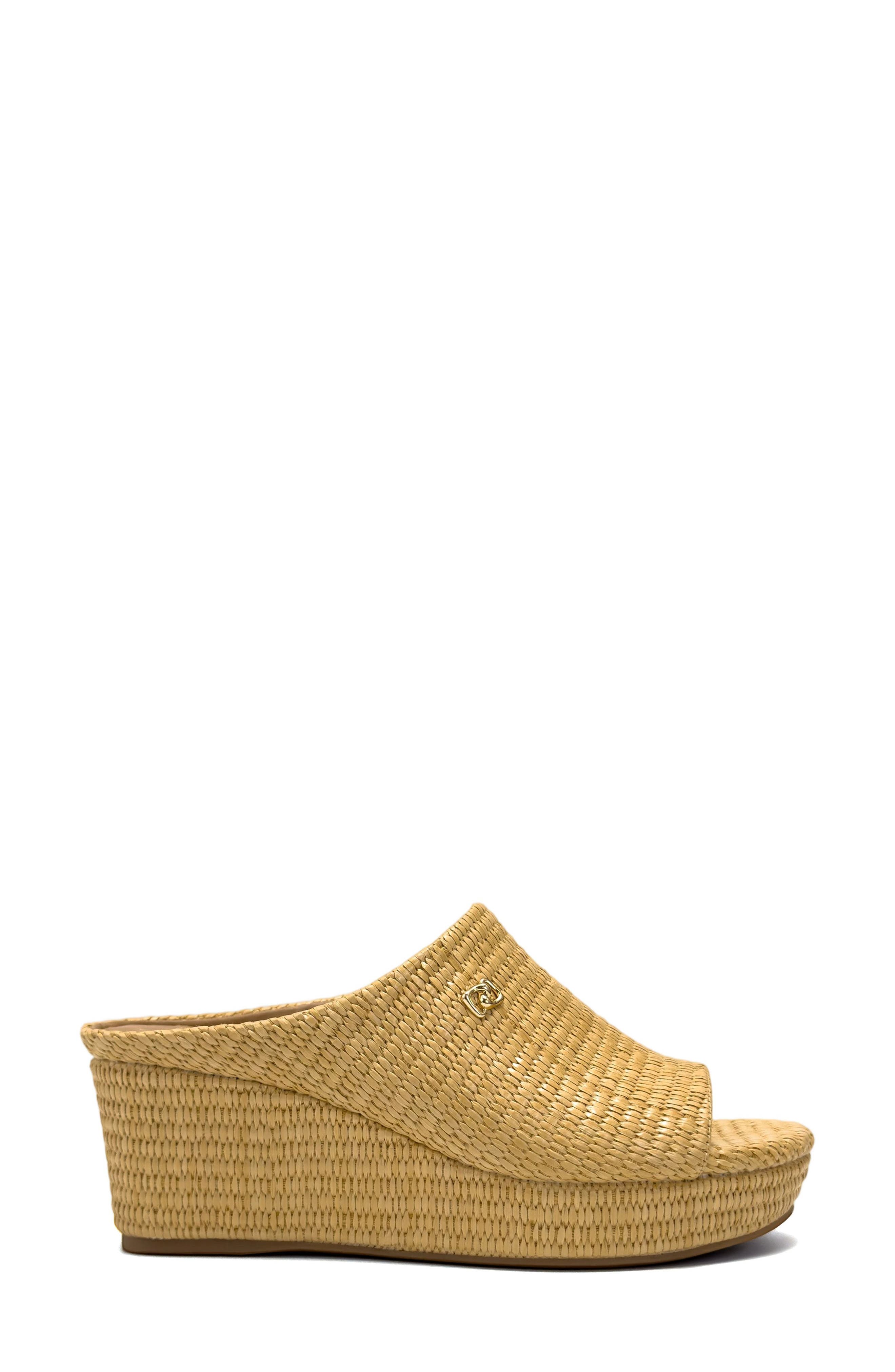 Cafe Woven Wedge Sandal, Alternate, color, NATURAL