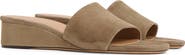 Mansur Gavriel Zeppa Leather Slide Wedge Sandal