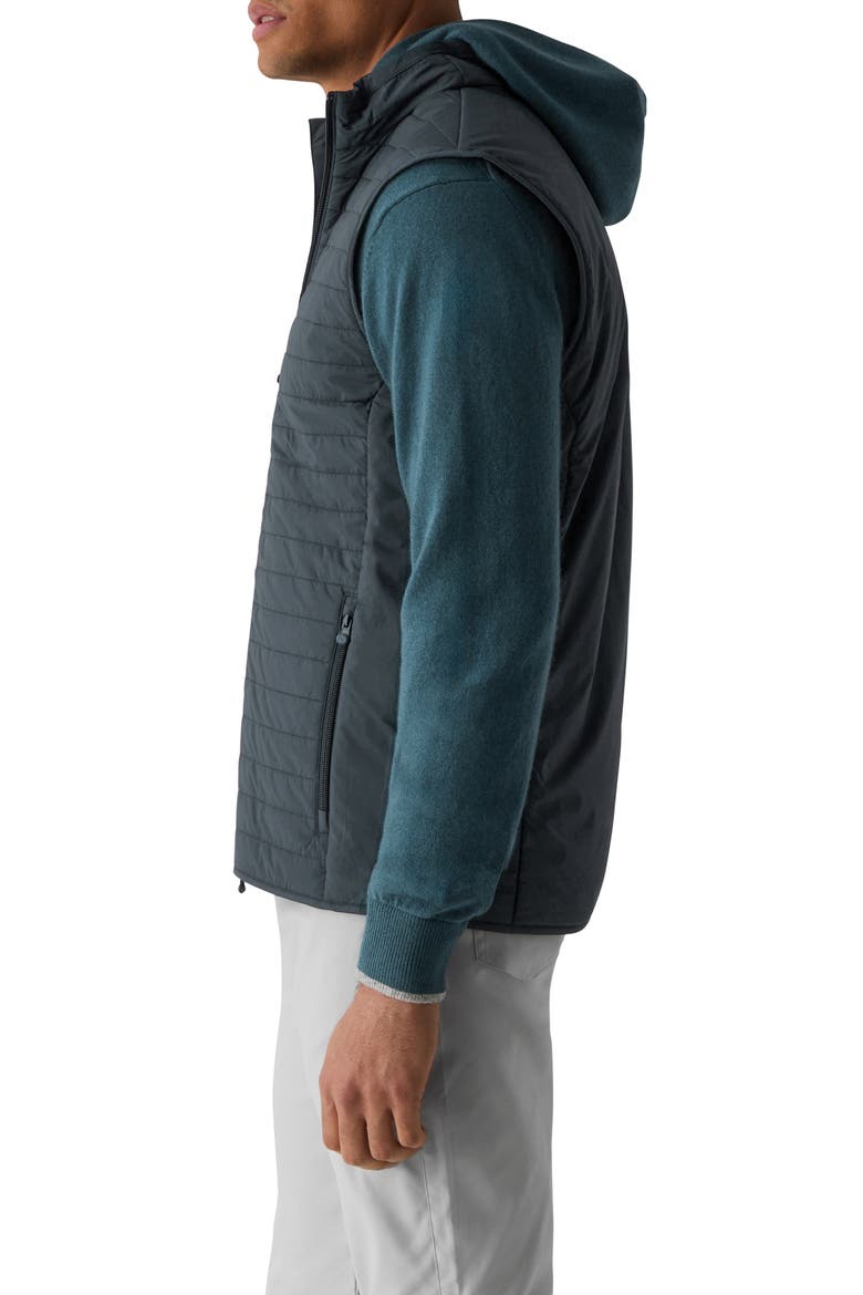 Yukon Ultralight Hybrid Quilted Puffer Vest, Alternate, color, ANTHRACITE