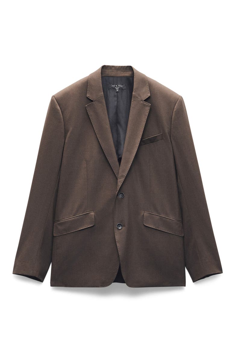 Butler Wool Blend Ripstop Suit Jacket, Alternate, color, STONEWALL