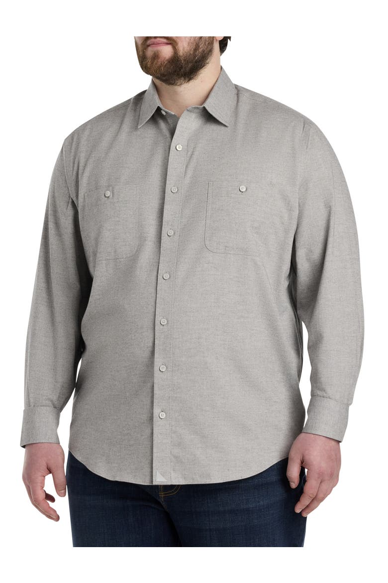 Hemsworth Sport Shirt, Alternate, color, LIGHT GREY