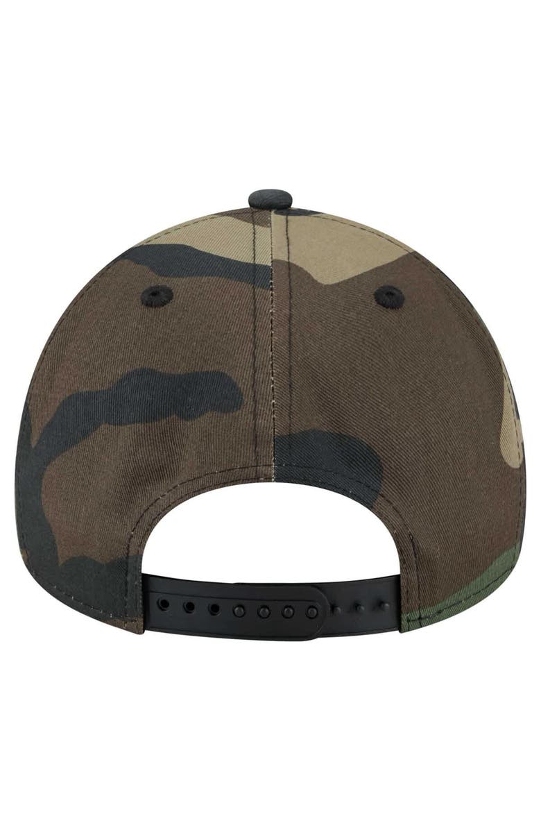 New Era Men's New Era Camo Carolina Panthers Mystic Camo A-Frame 9FORTY Adjustable Hat, Alternate, color,