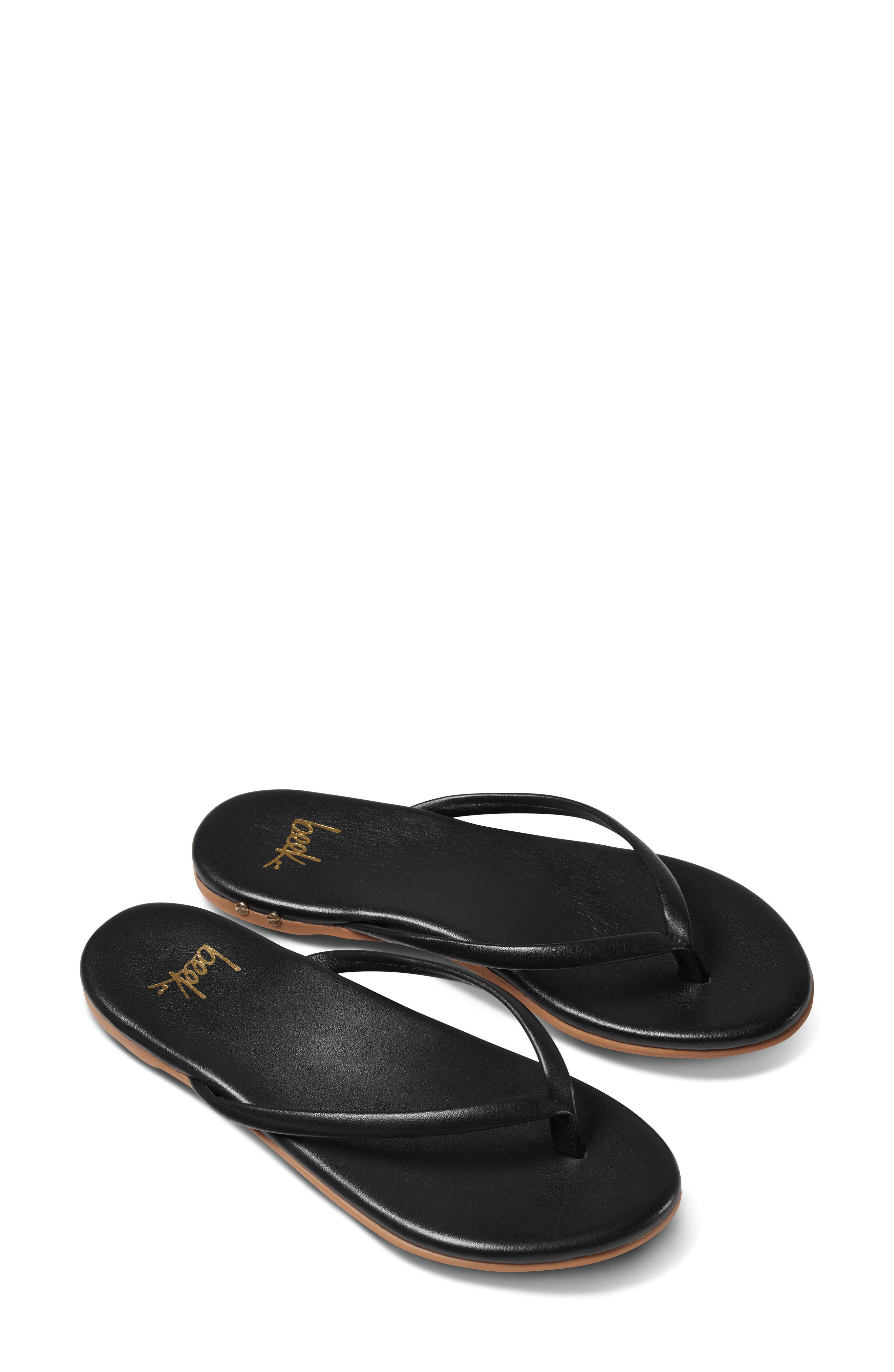 Beek Sunbeam Flip Flop, Main, color, Black