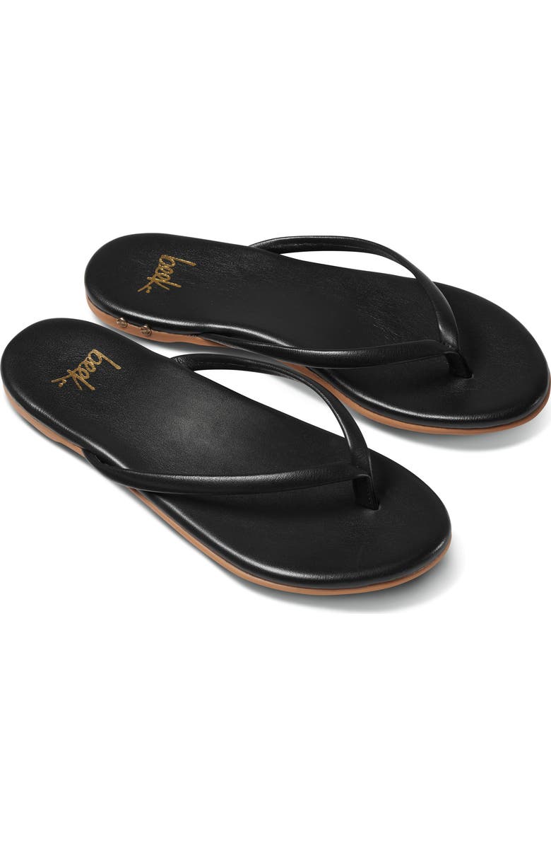 Beek Sunbeam Flip Flop, Main, color, Black