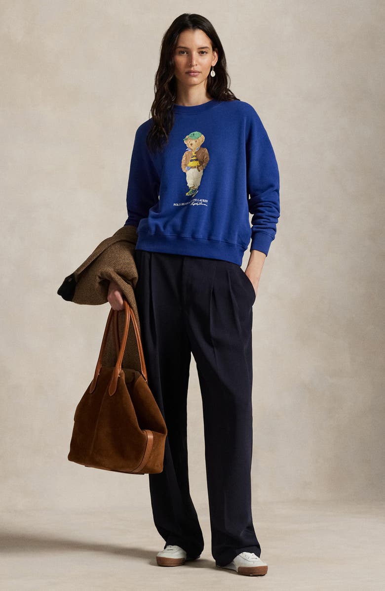 Polo Ralph Lauren Polo Bear Graphic Sweatshirt, Alternate, color, 