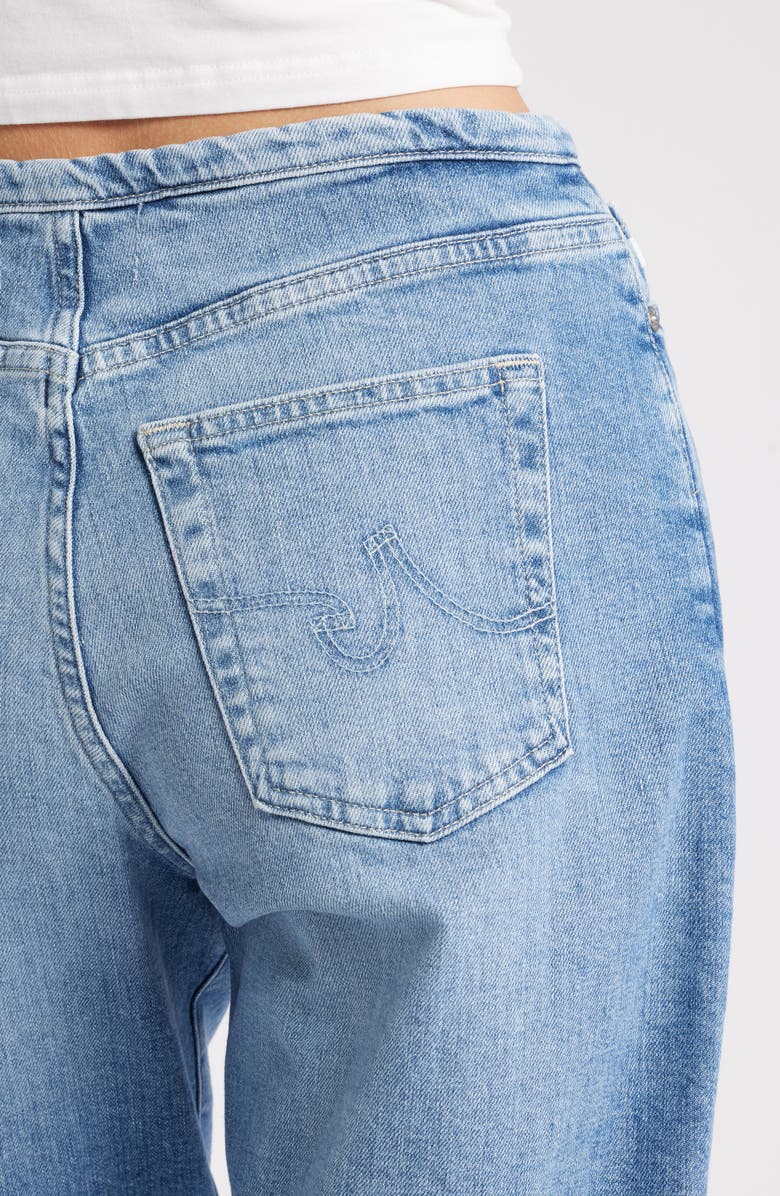 AG Rian High Waist Ankle Straight Leg Jeans, Alternate, color, 