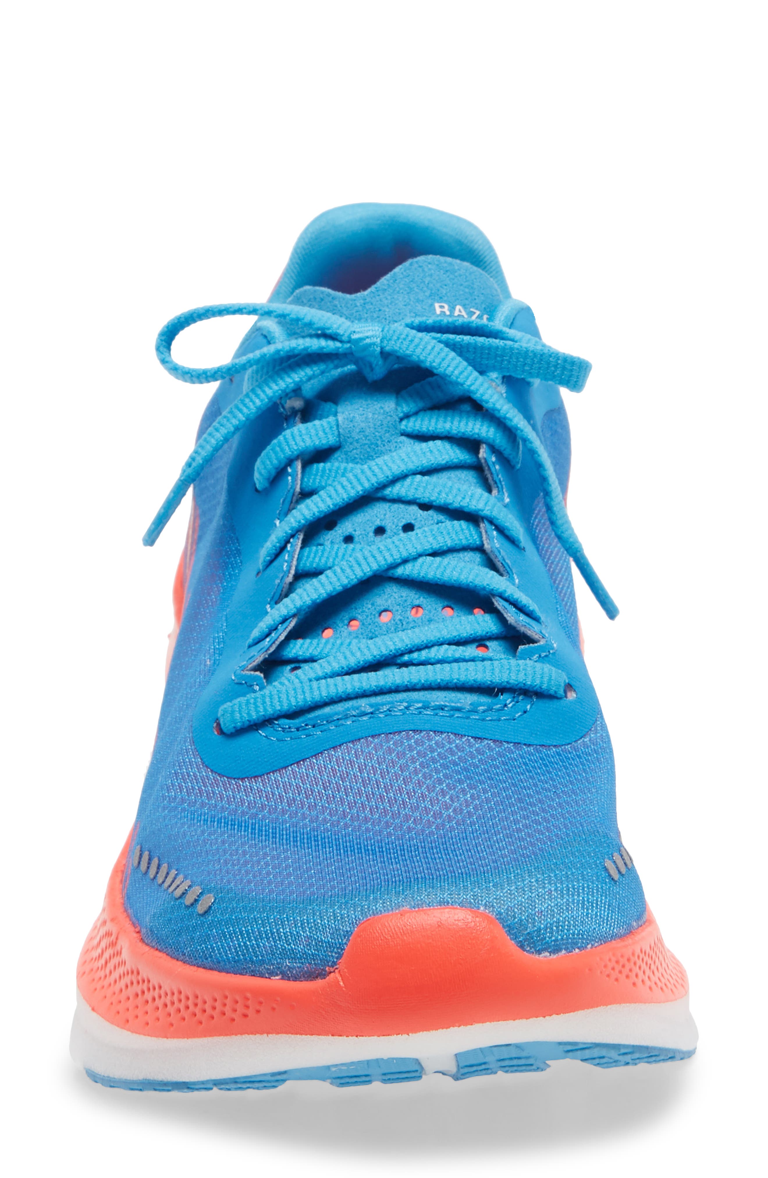 GOrun Razor Excess Running Shoe, Alternate, color, BLUE/ CORAL