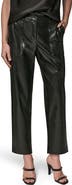 Donna Karan New York Faux Leather Patch Pocket Pants