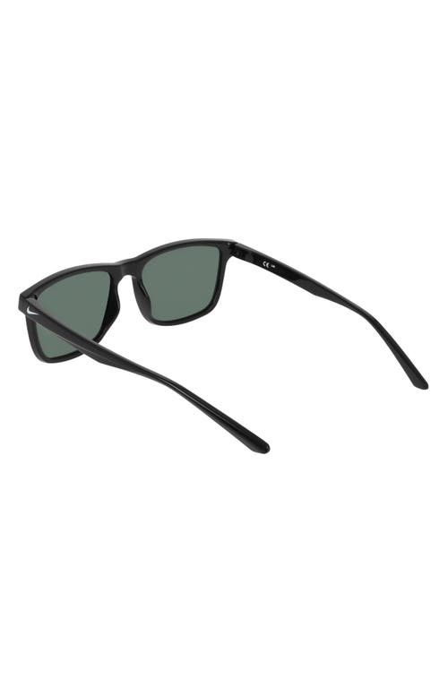 Nike Vital Core 55mm Round Sunglasses In Green