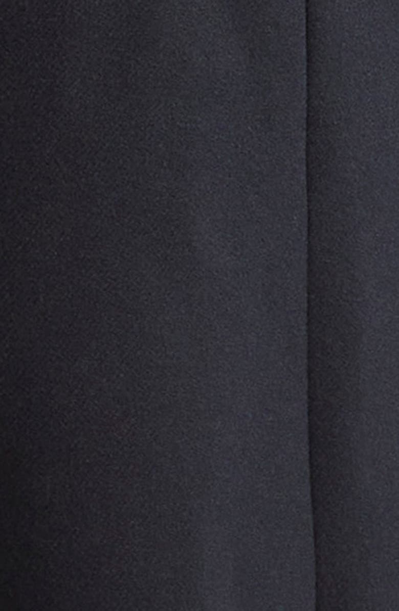 Versace Felted Studded Longline Coat, Alternate, color,