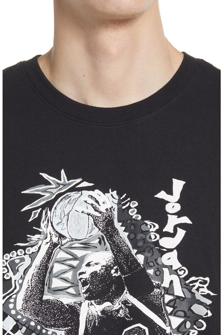 Vintage Graphic Tee, Alternate, color, BLACK
