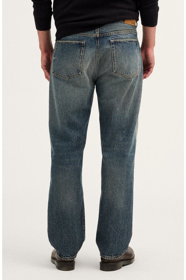 1991 Loose Straight Leg Selvedge Jeans, Alternate, color, BURKE WASH