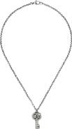 Gucci GG Silver Key Necklace