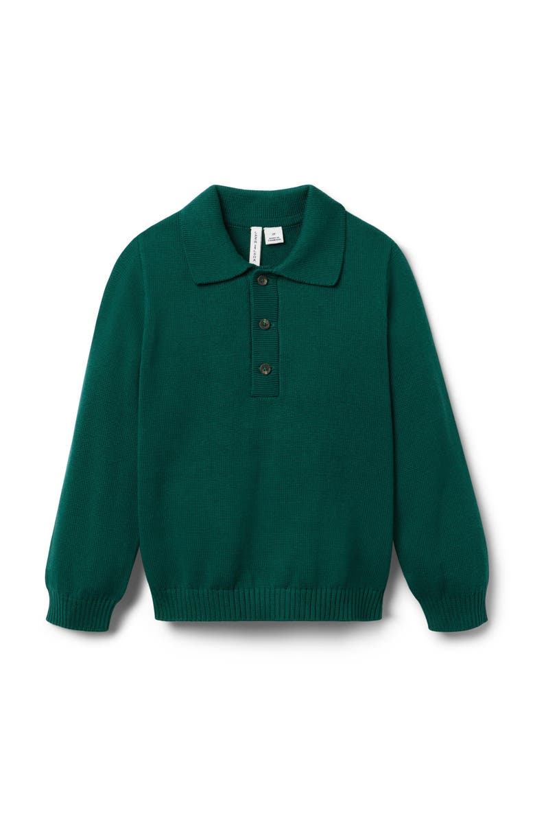 Janie and Jack The Polo Sweater, Main, color, 