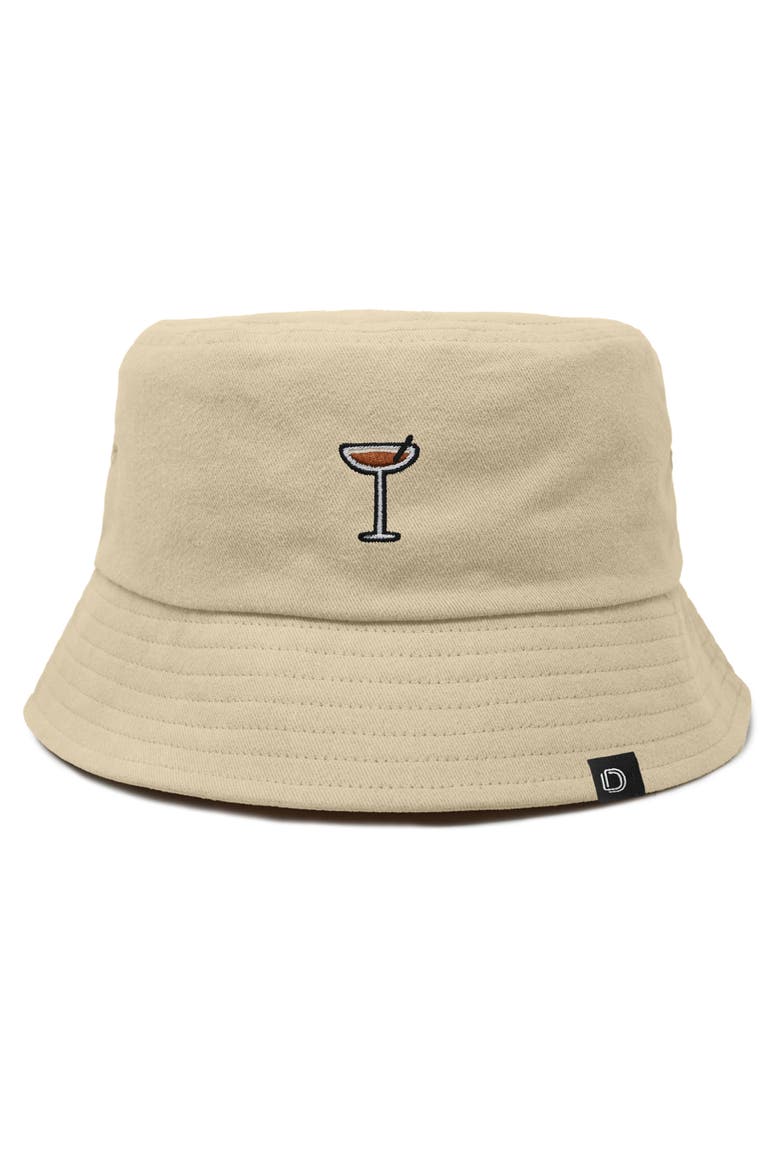Coffee Martini Bucket Hat, Main, color, Sesame Beige