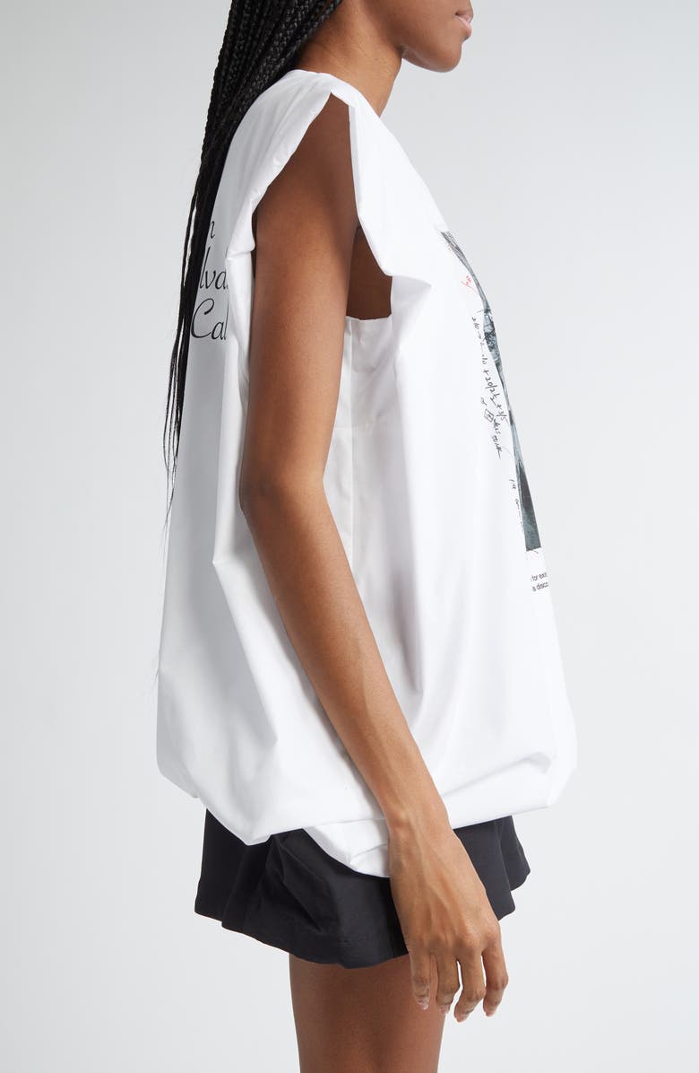 Sacai James Dean Poplin Top, Alternate, color, 