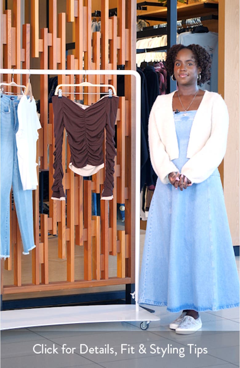 Ruched Off the Shoulder Top, sales video thumbnail