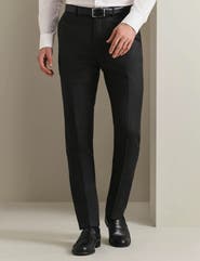 Charles Tyrwhitt Birdseye Slim Fit Italian Luxury Suit Pants