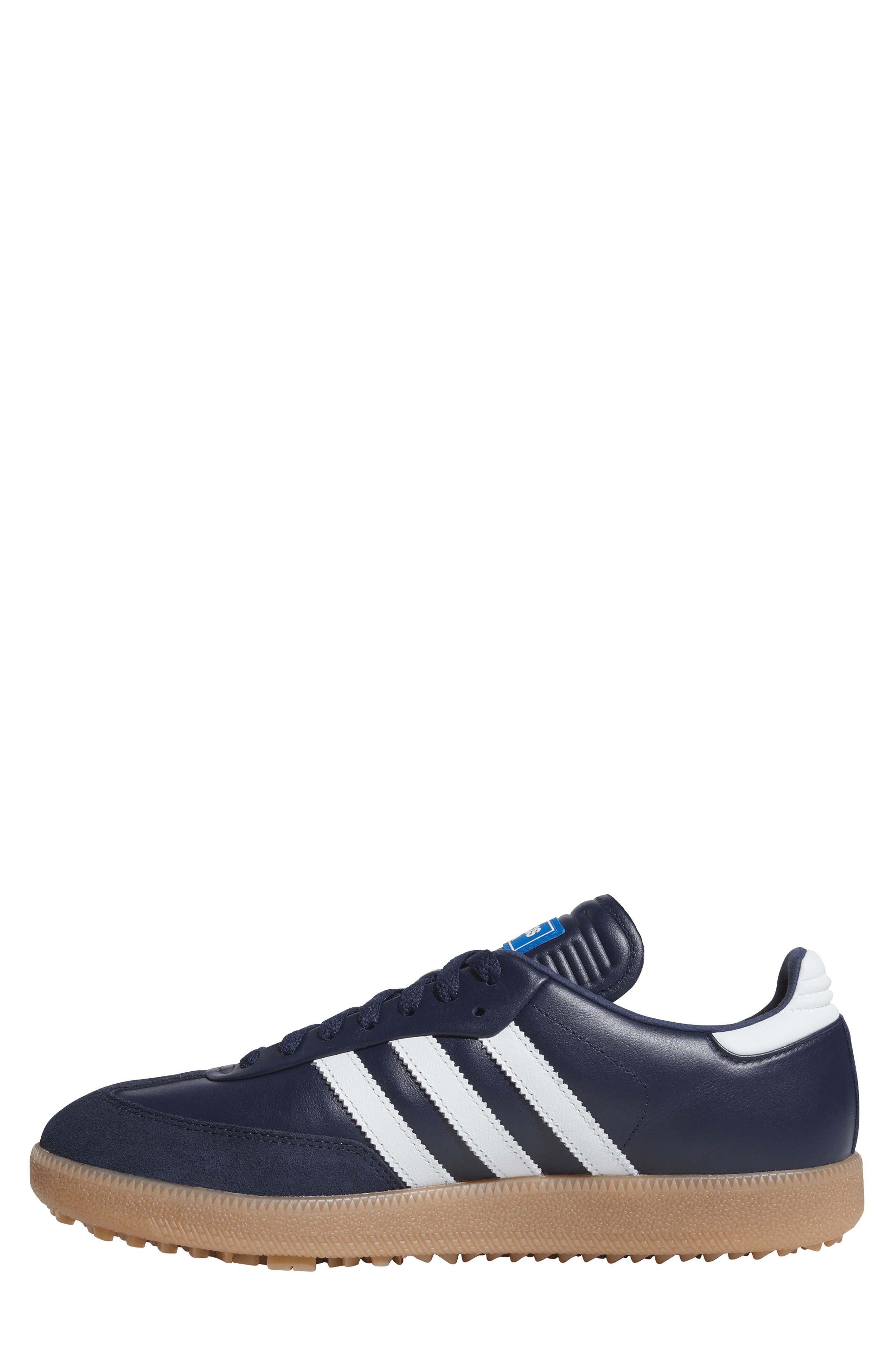 adidas Samba Golf Shoes, Alternate, color, Indigo/ White