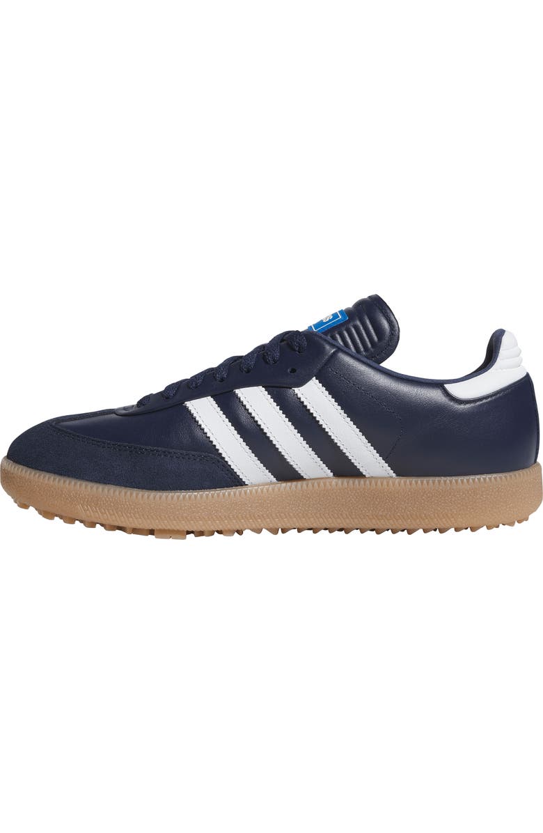 adidas Samba Golf Shoes, Alternate, color, Indigo/ White
