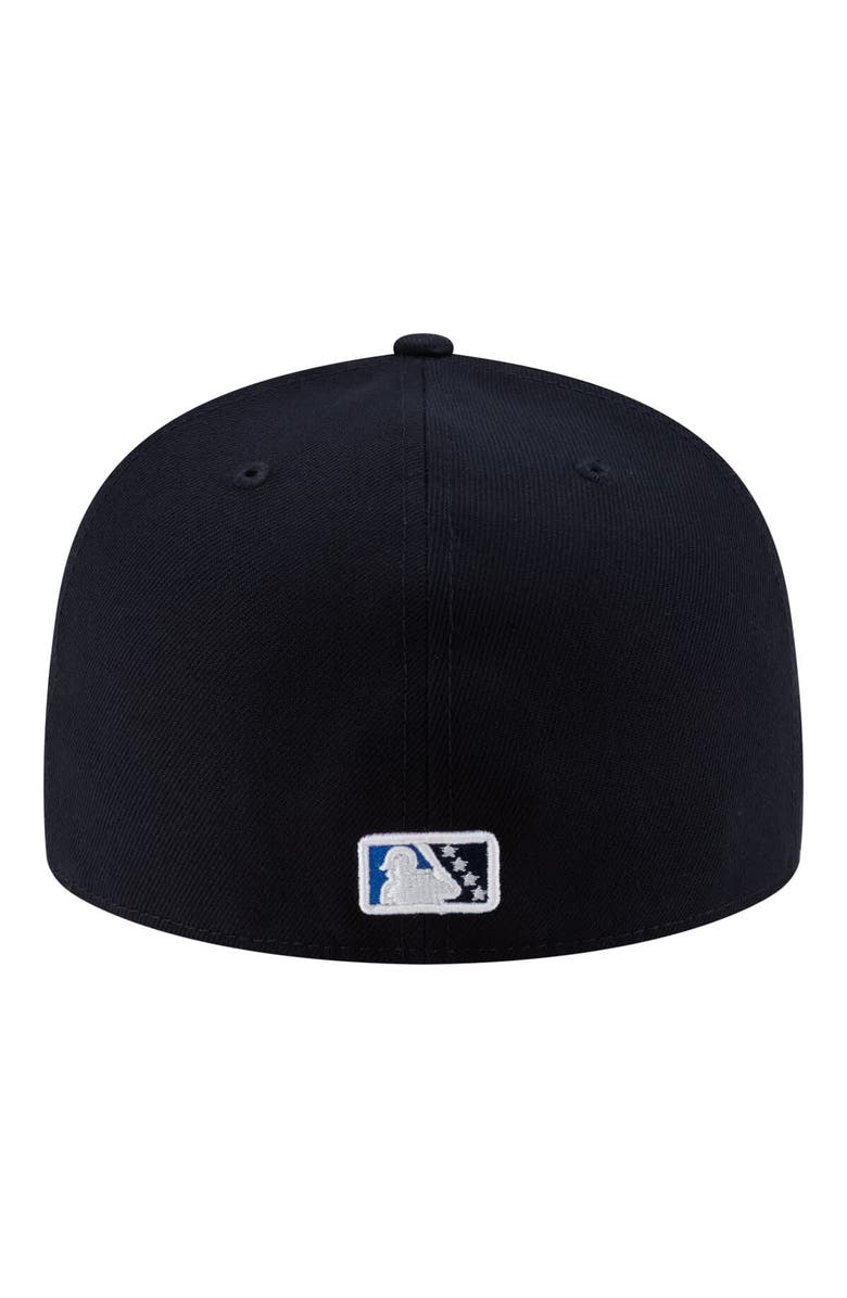 New Era Men's New Era Navy Salem Ridge Yaks Authentic Collection 59FIFTY Fitted Hat, Alternate, color, Navy