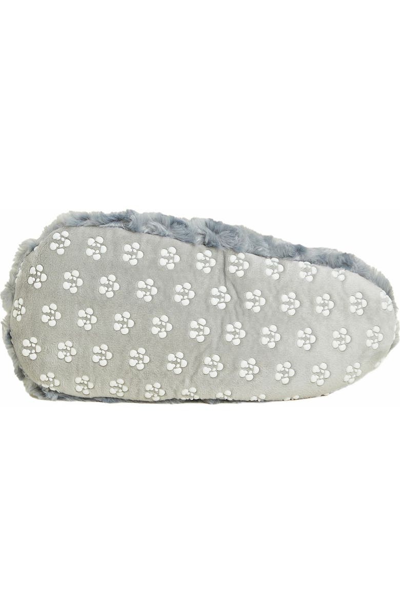 Warmies Curly Plush Slippers, Alternate, color, Gray