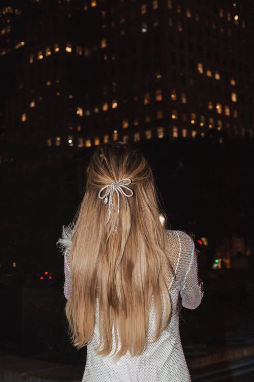 Untamed Petals Park Avenue Bow In Metallic