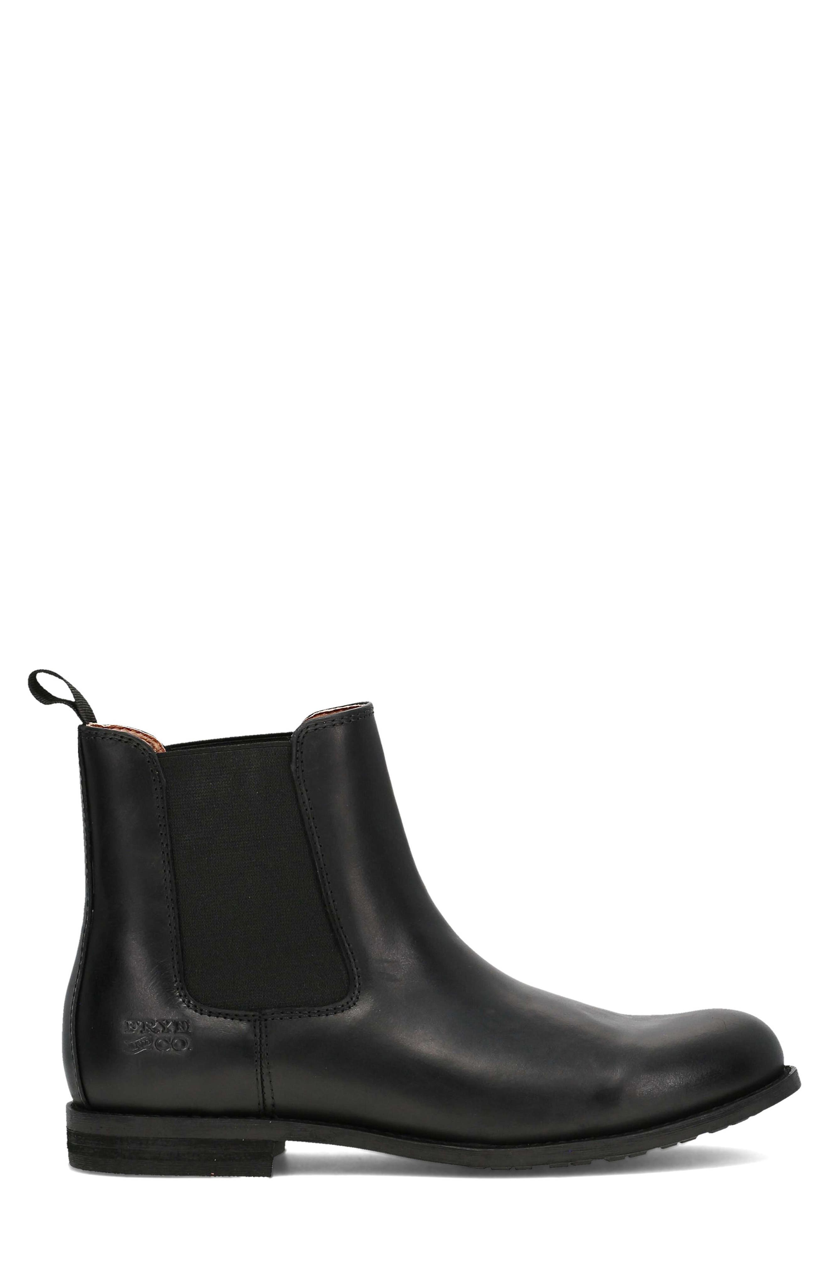 Hank Chelsea Boot, Alternate, color, BLACK