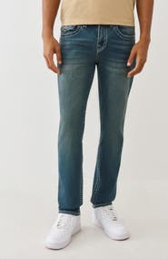 True Religion Geno Big T Flap Pocket Slim Leg Jeans