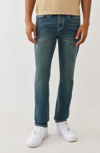 True Religion Geno Big T Flap Pocket Slim Leg Jeans