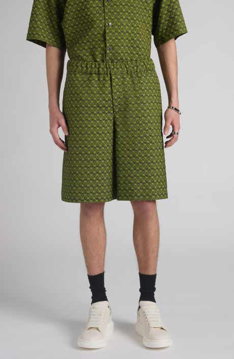 Skull Jacquard Pajama Shorts