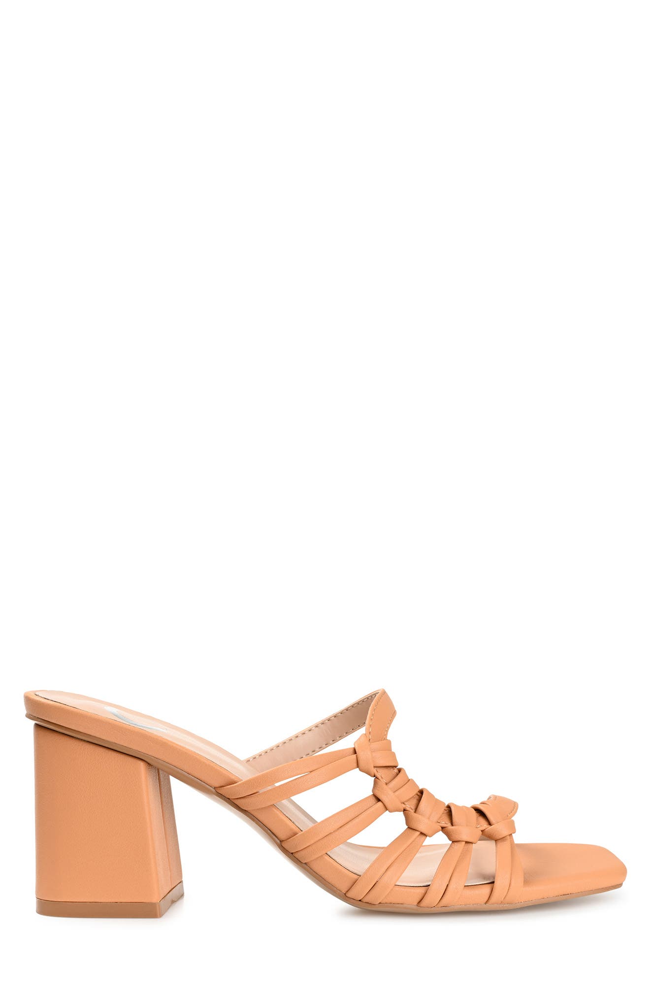 Journee Collection Emory Strappy Sandal, Alternate, color, Tan