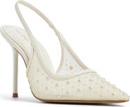 ALDO Pearlescent Slingback Pointed Toe Pump