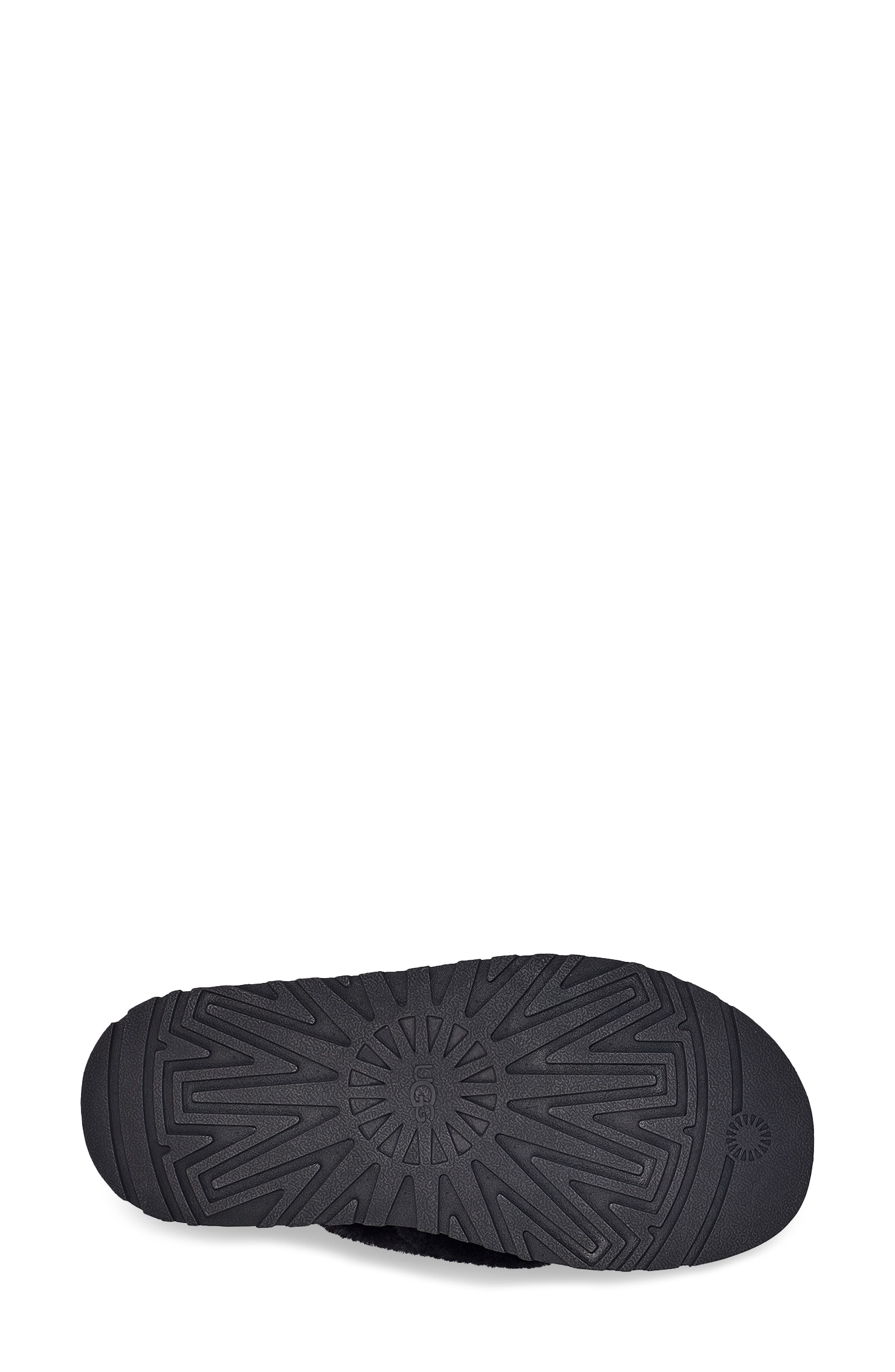 UGG<sup>®</sup> Disco Cross Genuine Shearling Slide, Alternate, color, 