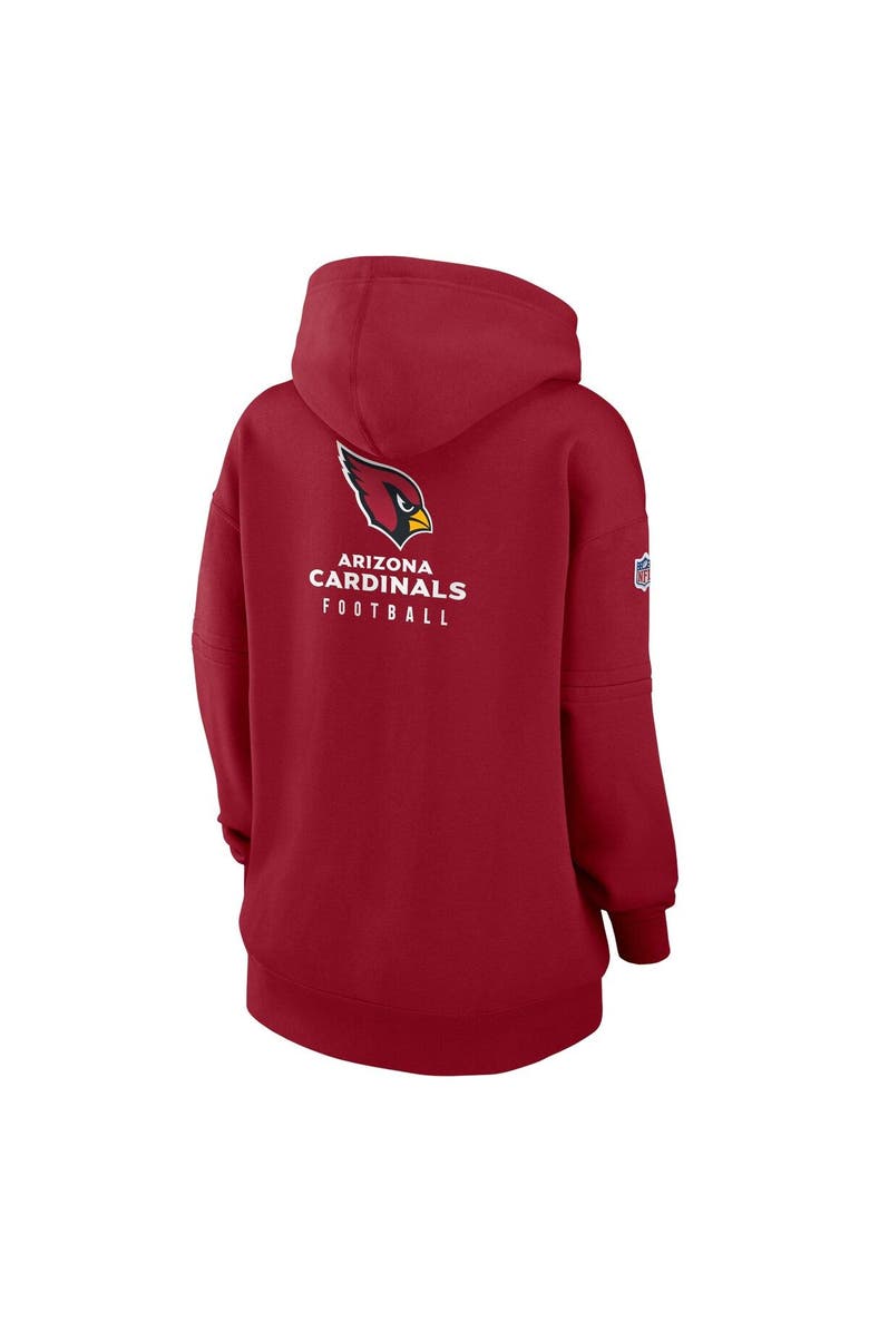 Nike Women's Nike Cardinal Arizona Cardinals 2023 Sideline Club Fleece Pullover Hoodie, Alternate, color, Cardinal