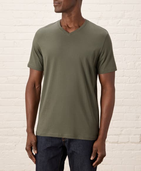 Organic Cotton Softspun Essential V-Neck Tee