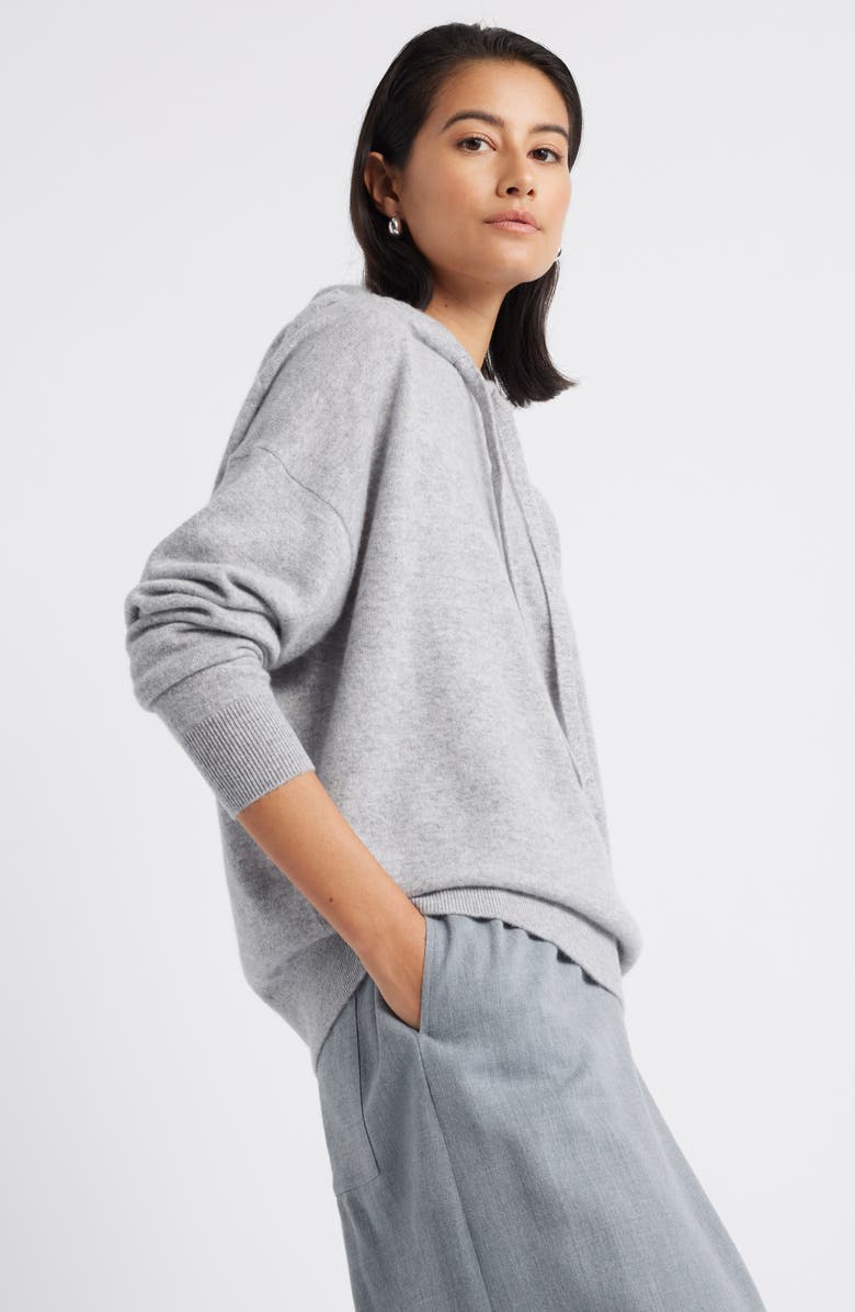 Nordstrom Cashmere Hoodie, Alternate, color, 