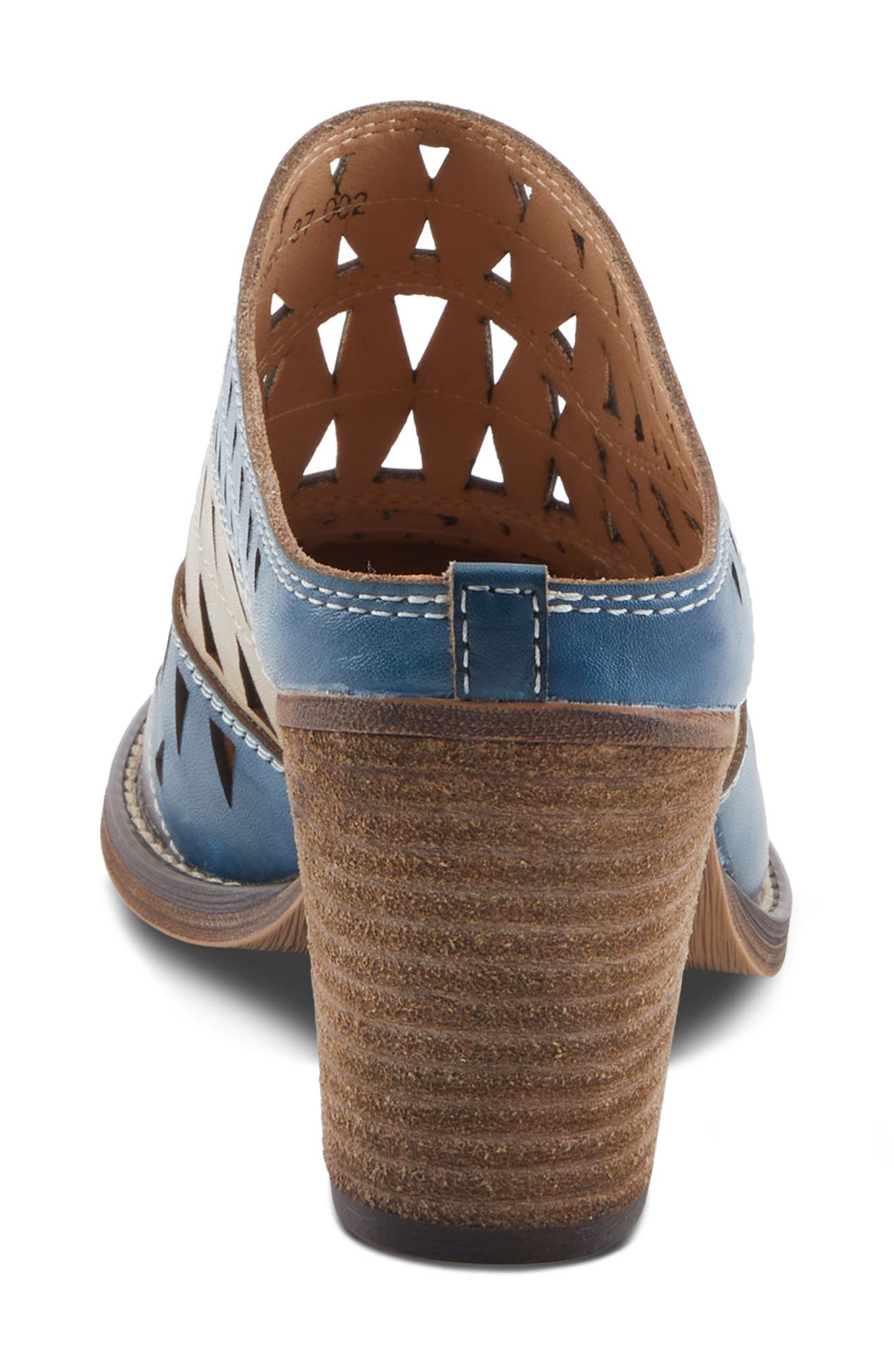 L'Artiste by Spring Step Fantasee Mule, Alternate, color, Blue Multi